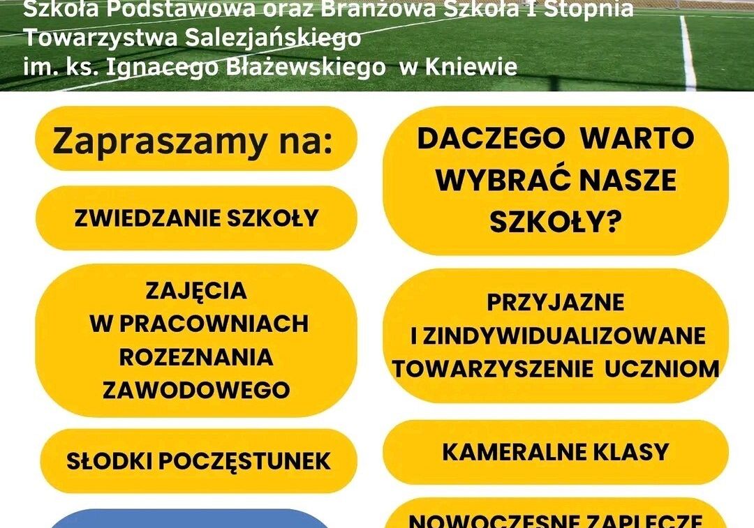 Kniewo - Dni Otwarte Szkoły Salezjańskiej