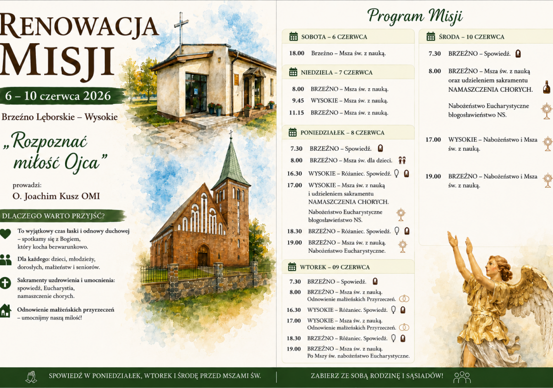 Renowacja Misji Parafialnych