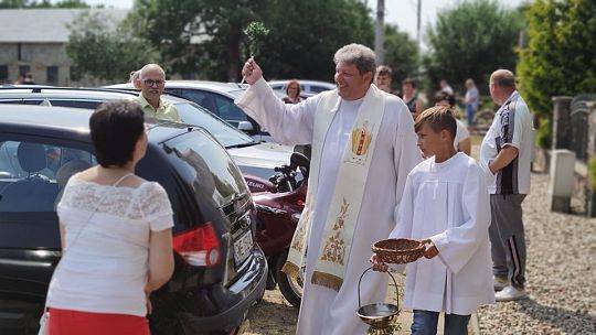 Akcja św. Krzysztof - 1 grosz za 1 km i poświęcenie pojazdów parafian