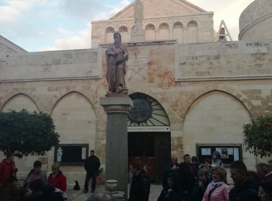 Betlejem Bazylika główne wyjście