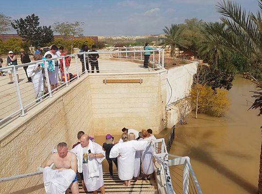 Nad Jordanem - odnowienie przyrzeczeń chrzcielnych