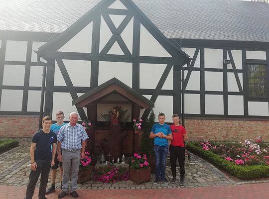 Ministranci u Matki Królowej Kaszub 31.08.2019