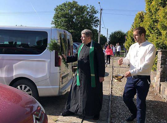 Akcja św. Krzysztof - 1 grosz za 1 km i poświęcenie pojazdów parafian