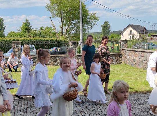 Uroczystość Ciała i Krwi Pańskiej w naszej parafii