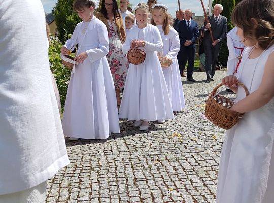 Uroczystość Ciała i Krwi Pańskiej w naszej parafii