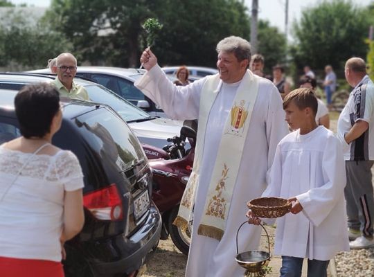 Akcja św. Krzysztof - 1 grosz za 1 km i poświęcenie pojazdów parafian