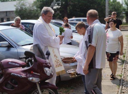 Akcja św. Krzysztof - 1 grosz za 1 km i poświęcenie pojazdów parafian