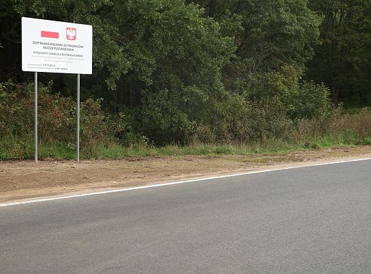 Przebudowano drogę w naszej parafii