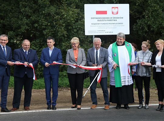 Przebudowano drogę w naszej parafii