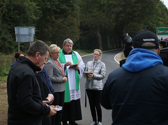 Przebudowano drogę w naszej parafii