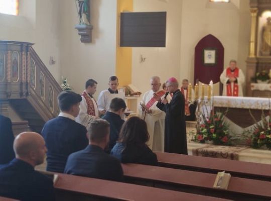 Sakrament Bierzmowania w naszej parafii