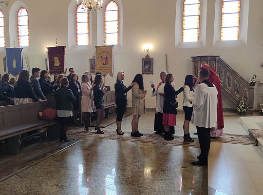 Sakrament Bierzmowania w naszej parafii