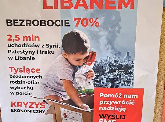 Zbiórka "Solidarni z Libanem"