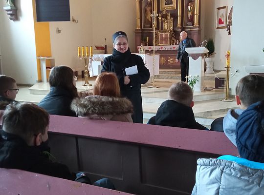 s. Inga ze Zgromadzenia Sióstr Szensztackich z wizytą w naszej parafii