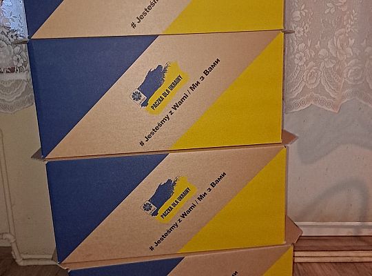 Parafianie w akcji "Paczka dla Ukrainy"