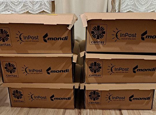 Parafianie w akcji "Paczka dla Ukrainy"