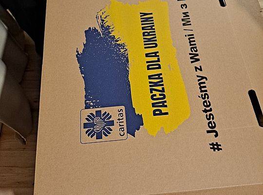 Parafianie w akcji "Paczka dla Ukrainy"