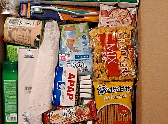 Parafianie w akcji "Paczka dla Ukrainy"