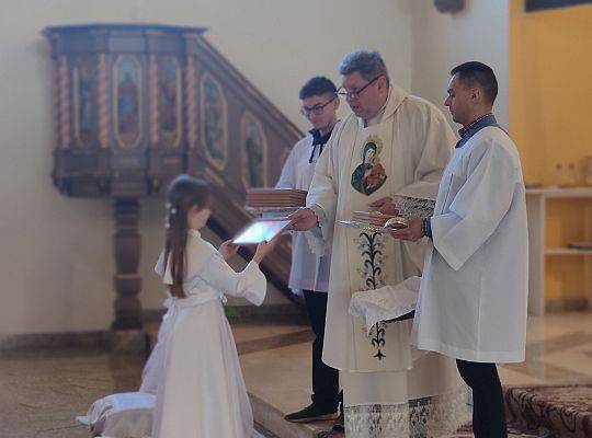 I Komunia Święta i Biały Tydzień w naszej parafii