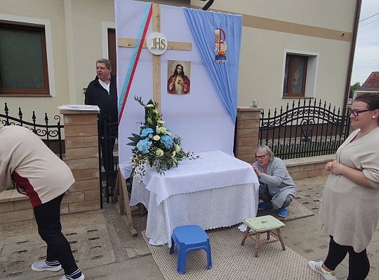 Procesja Bożego Ciała w naszej parafii