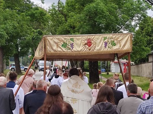 Procesja Bożego Ciała w naszej parafii
