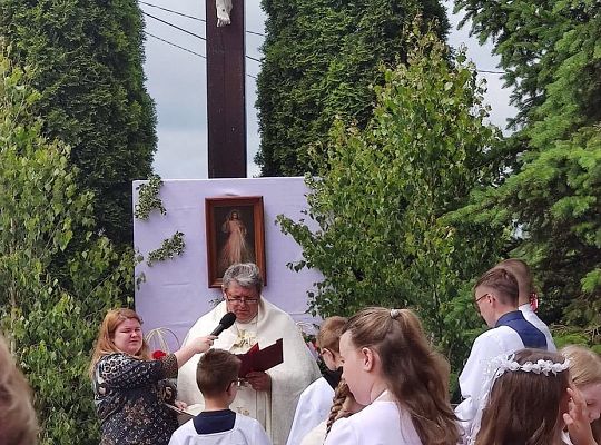 Procesja Bożego Ciała w naszej parafii