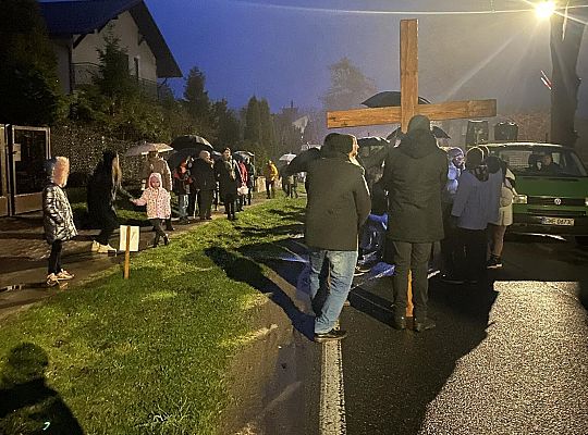 Droga krzyżowa ulicami Brzeźna Lęborskiego