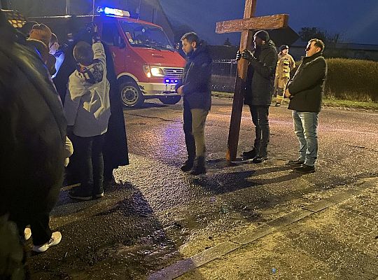 Droga krzyżowa ulicami Brzeźna Lęborskiego