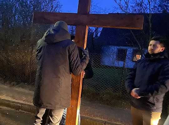 Droga krzyżowa ulicami Brzeźna Lęborskiego