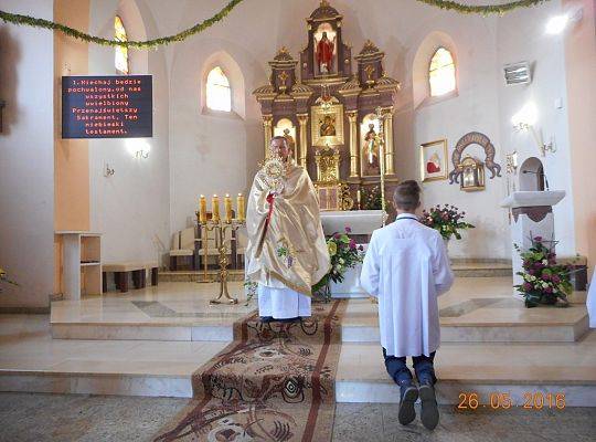 UROCZYSTOŚĆ NAJŚWIĘTSZEGO CIAŁA I KRWI PAŃSKIEJ