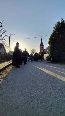 Droga Krzyżowa ulicami Brzeźna Lęborskiego