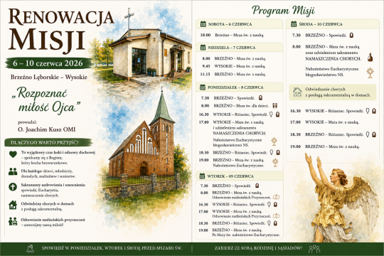 Renowacja Misji Parafialnych